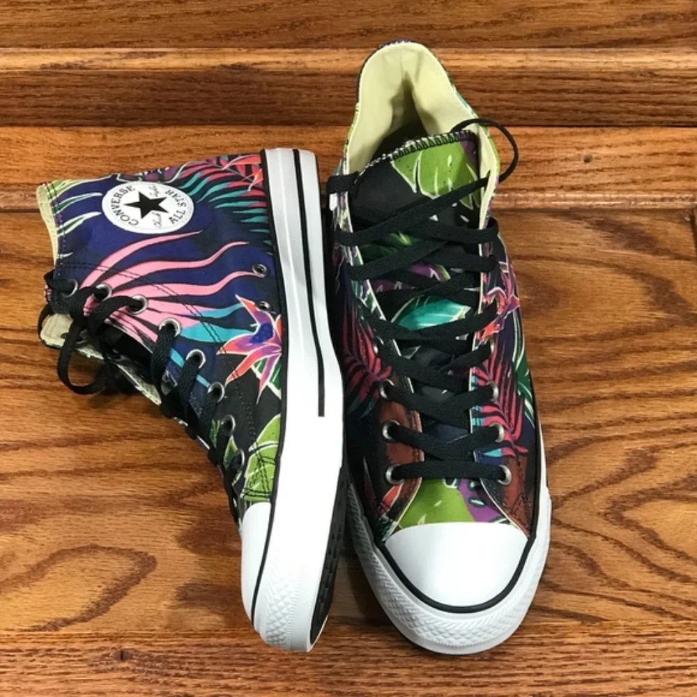 Converse CTAS Hi Fuchsia Glow Menta‎ White Shoes